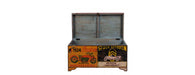 Hand Painted Vintage Transport Storage Chest-Cheshire Furniture Outlet