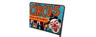 Hand Painted Iron Circus Folding Chair-Cheshire Furniture Outlet