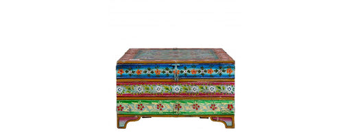 Vintage Hand Painted Coffee Table-Cheshire Furniture Outlet