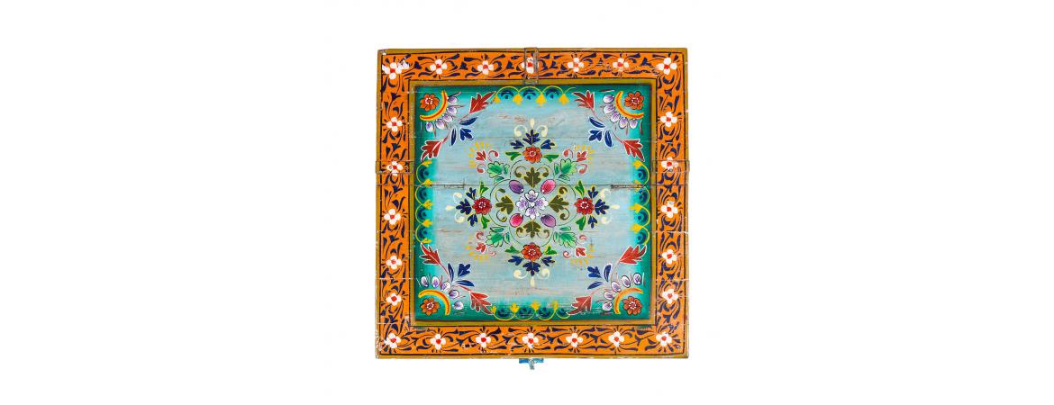 Vintage Hand Painted Coffee Table-Cheshire Furniture Outlet