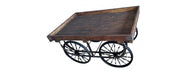 Iron and Wood Cart-Cheshire Furniture Outlet