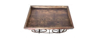 Iron and Wood Small Cart-Cheshire Furniture Outlet