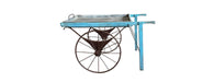 Iron and Wood Cart with Tray-Cheshire Furniture Outlet