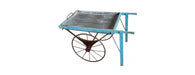 Iron and Wood Cart with Tray-Cheshire Furniture Outlet