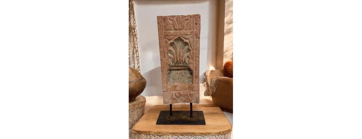 Assorted Antique Temple Stone Candle Stand-Cheshire Furniture Outlet