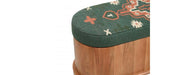 Storage Ottoman Acacia-Cheshire Furniture Outlet