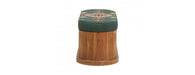Storage Ottoman Acacia-Cheshire Furniture Outlet