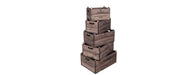 Set of 5 Apple Boxes-Cheshire Furniture Outlet