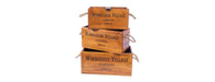 Set of 3 Rectangular Fish Boxes - Wimbledon Village-Cheshire Furniture Outlet