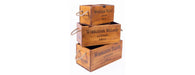 Set of 3 Rectangular Fish Boxes - Wimbledon Village-Cheshire Furniture Outlet