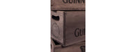 Set of 3 Rectangular Fish Boxes - Guinness with Harp Logo-Cheshire Furniture Outlet