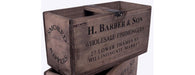 Set of 3 Rectangular Fish Boxes - H.Barber & Sons-Cheshire Furniture Outlet