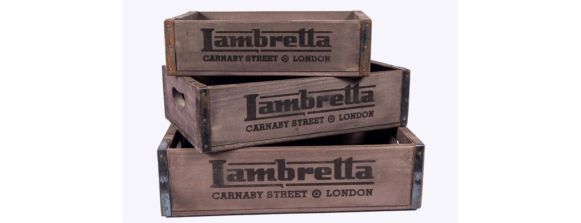 Set of 3 Lambretta Boxes-Cheshire Furniture Outlet