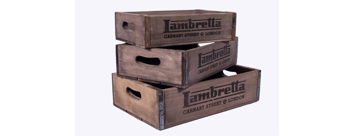 Set of 3 Lambretta Boxes-Cheshire Furniture Outlet