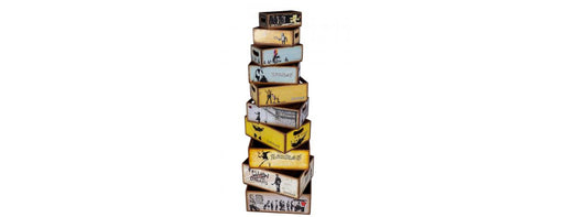 Set of 10 Rectangular Boxes - Urban Art-Cheshire Furniture Outlet