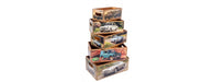 Set of 5 Shellfish Nesting Boxes - Antique Car-Cheshire Furniture Outlet
