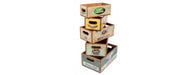 Set of 5 Shellfish Nesting Boxes - Antique Logo-Cheshire Furniture Outlet