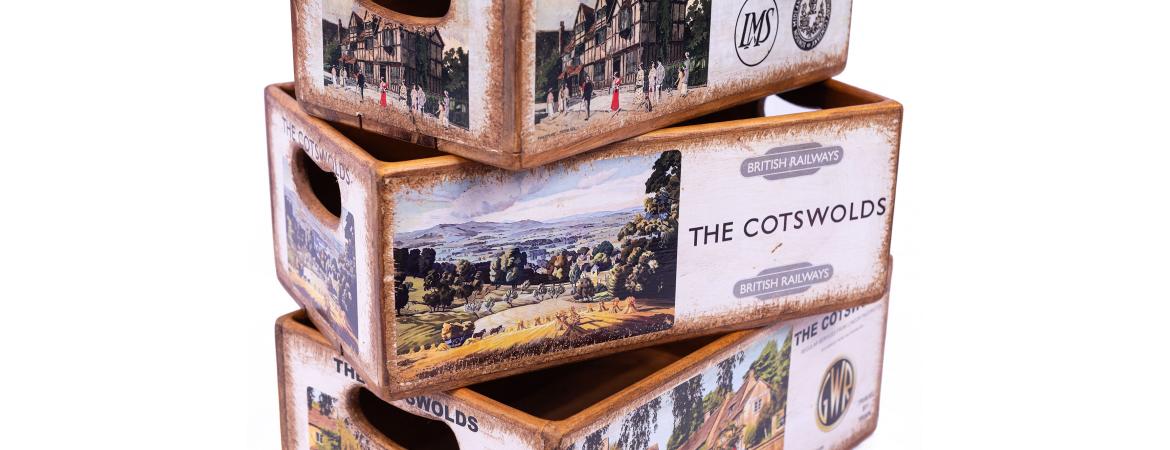 Set of 5 Shellfish Nesting Boxes - Cotswold & Warwickshire-Cheshire Furniture Outlet