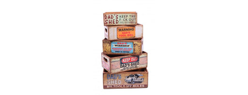 Set of 5 Shellfish Nesting Boxes - Dad-Cheshire Furniture Outlet