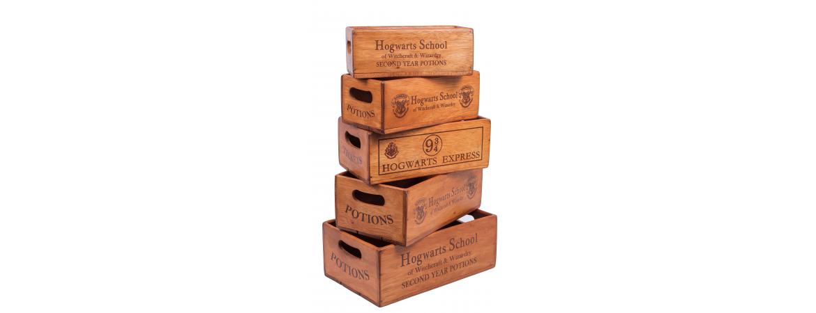 Set of 5 Shellfish Nesting Boxes - Hogwarts School MIX-Cheshire Furniture Outlet