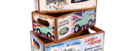 Set of 5 Shellfish Nesting Boxes - Land Rover Retro-Cheshire Furniture Outlet