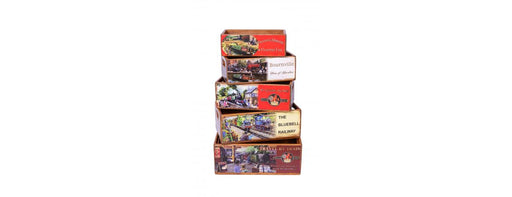 Set of 5 Shellfish Nesting Boxes -Train Locations-Cheshire Furniture Outlet
