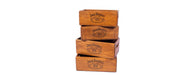 Set of 4 Rectangular Boxes - Jack Daniels-Cheshire Furniture Outlet