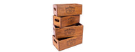 Set of 4 Rectangular Boxes - Jack Daniels-Cheshire Furniture Outlet