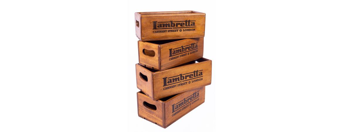 Set of 4 Rectangular Boxes - Lambretta Carnaby-Cheshire Furniture Outlet