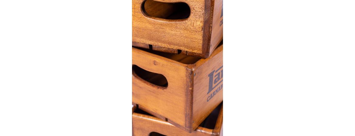 Set of 4 Rectangular Boxes - Lambretta Carnaby-Cheshire Furniture Outlet