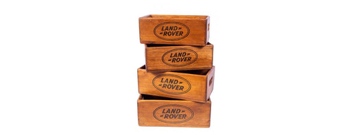 Set of 4 Rectangular Boxes - Land Rover-Cheshire Furniture Outlet