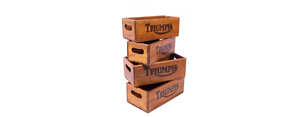 Set of 4 Rectangular Boxes - Triumph-Cheshire Furniture Outlet