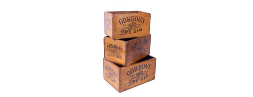 Set of 3 Dry Gin Boxes - Gordon's-Cheshire Furniture Outlet