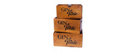 Set of 3 Gin & Tonic Boxes-Cheshire Furniture Outlet