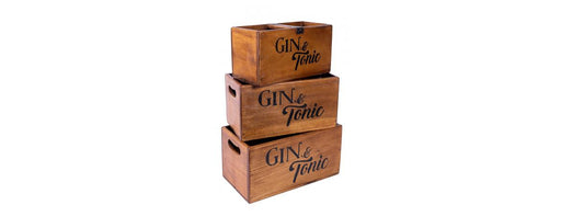 Set of 3 Gin & Tonic Boxes-Cheshire Furniture Outlet