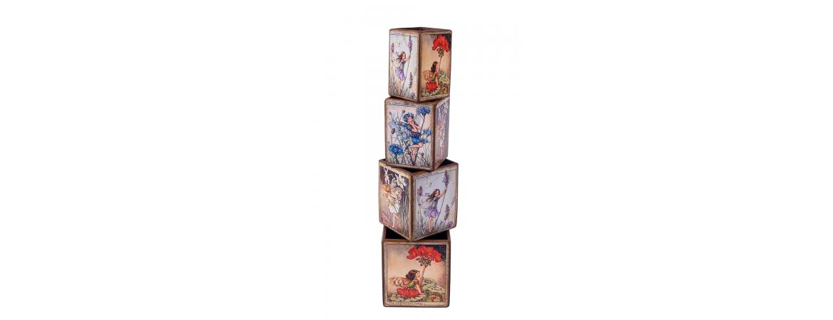 Set of 4 Fairy Boxes-Cheshire Furniture Outlet