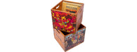 Set of 4 Record Boxes-Cheshire Furniture Outlet