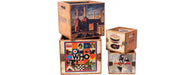 Set of 4 Record Boxes-Cheshire Furniture Outlet