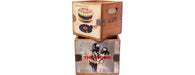 Set of 4 Record Boxes-Cheshire Furniture Outlet