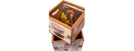 Set of 4 Record Boxes-Cheshire Furniture Outlet