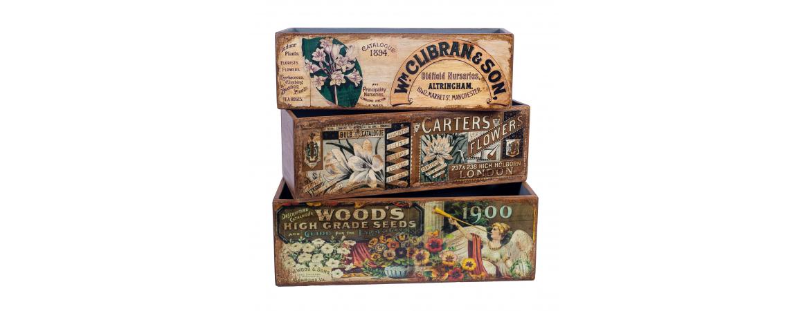 Planter Box Set of 3-Cheshire Furniture Outlet