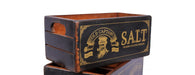 Set of 3 Vintage Black Boxes - Kitchen-Cheshire Furniture Outlet