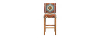 Bar Stool - Red-Cheshire Furniture Outlet