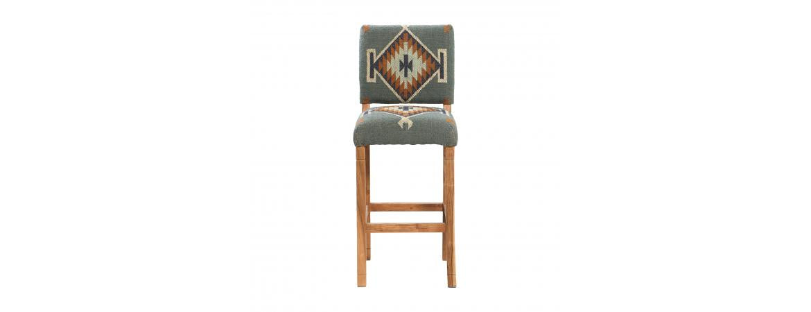 Bar Stool - Blue-Cheshire Furniture Outlet