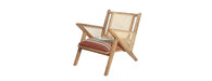 Rattan Chair - Red-Cheshire Furniture Outlet