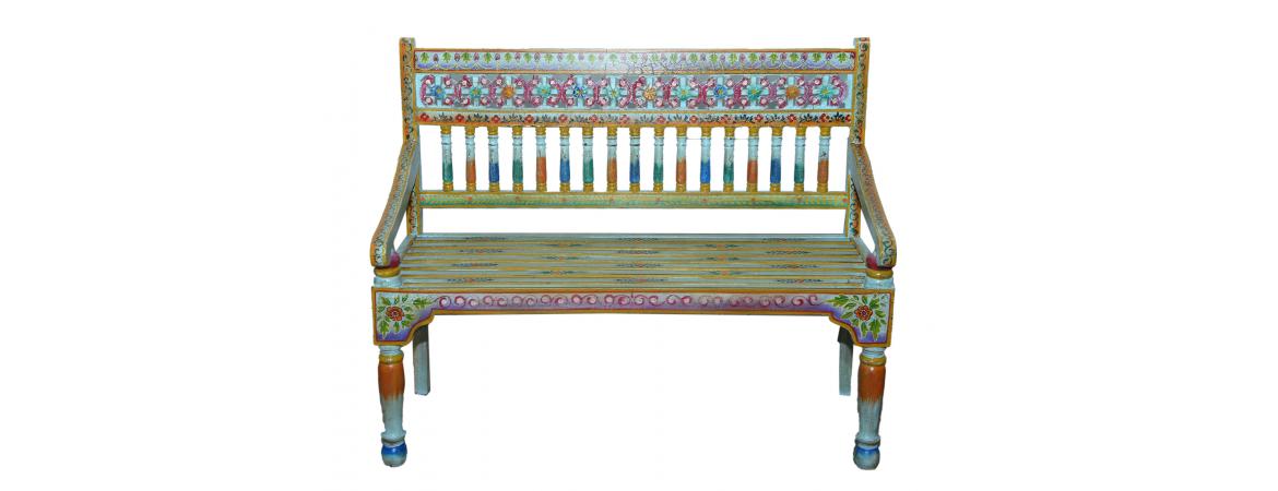 Handpainted Bench 1.2m-Cheshire Furniture Outlet