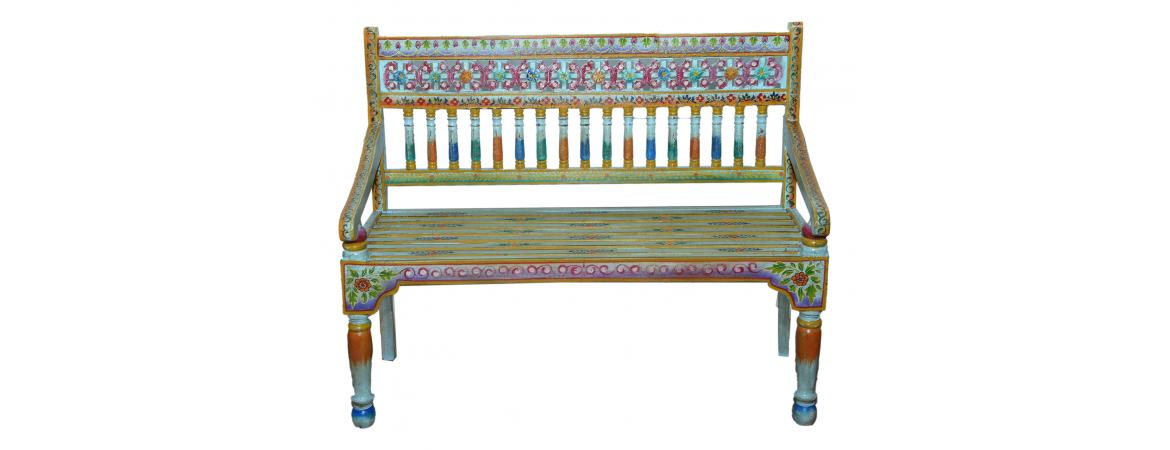 Handpainted Bench 1.2m-Cheshire Furniture Outlet