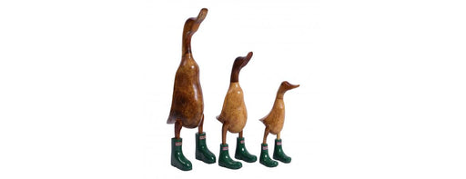 Set of 3 Ducks - Hunters Wellies-Cheshire Furniture Outlet