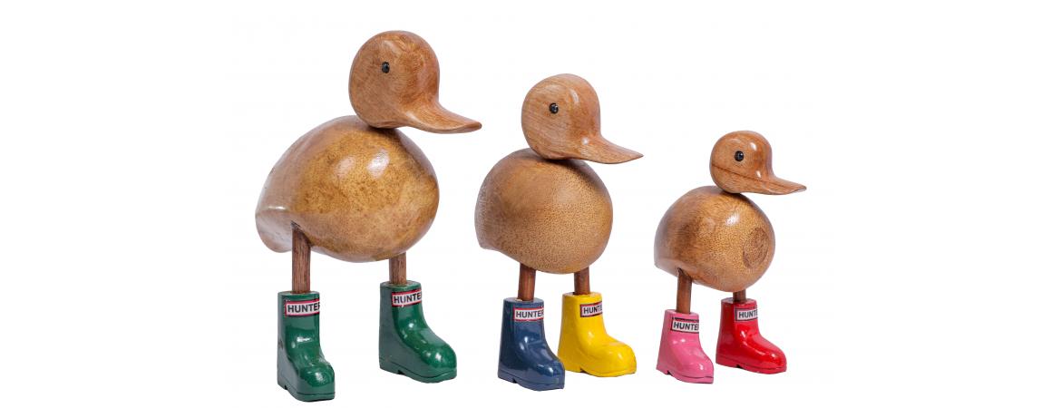 Duck Set of 3 - Hunter Wellies-Cheshire Furniture Outlet