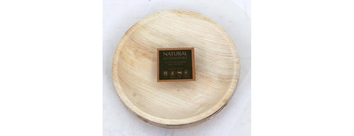 Areca Leaf Biodegradable Plates Set of 6 8 inch-Cheshire Furniture Outlet